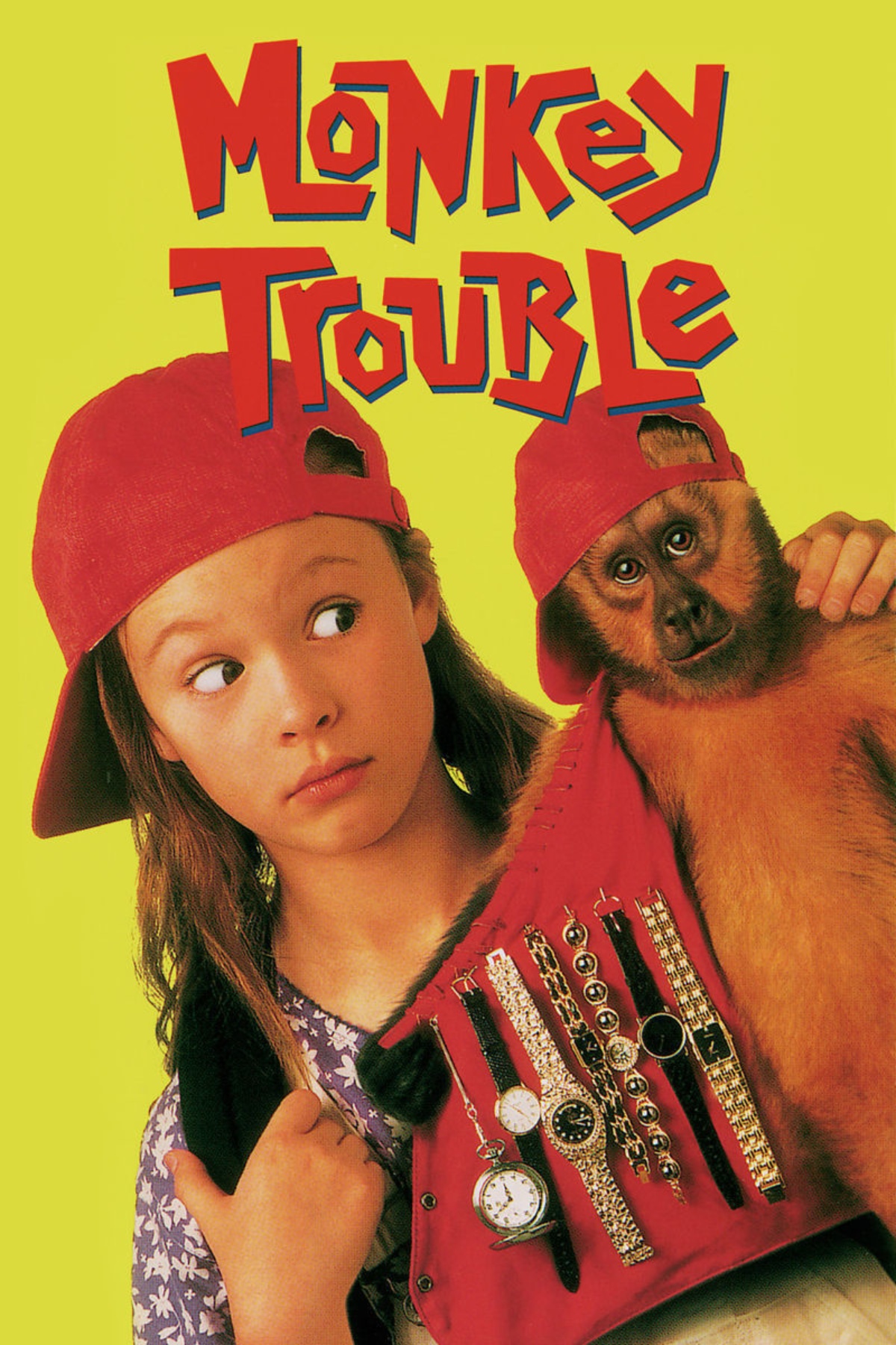 Детские комедии приключения. Неприятности с обезьянкой 1994. Неприятности с обезьянкой (1994) постеры.