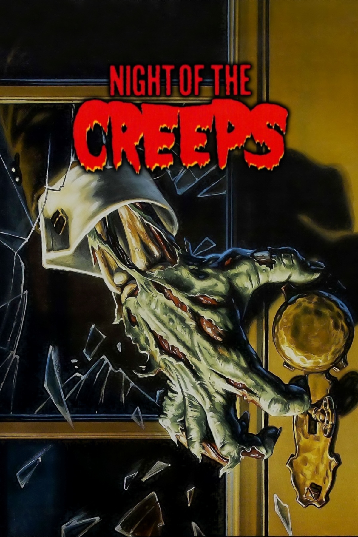 Night of the creeps recover. Ночь ползучих тварей (1986). Ночь кошмаров 1986 Постер.