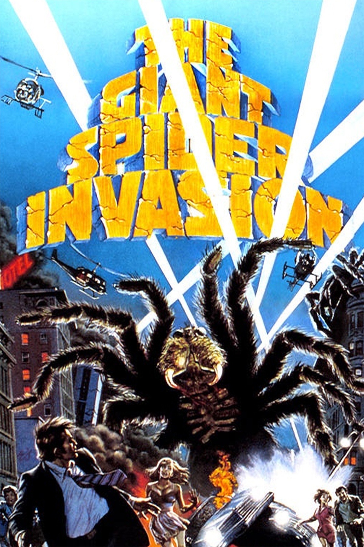 Нападение пауков. The giant Spider Invasion 1975.